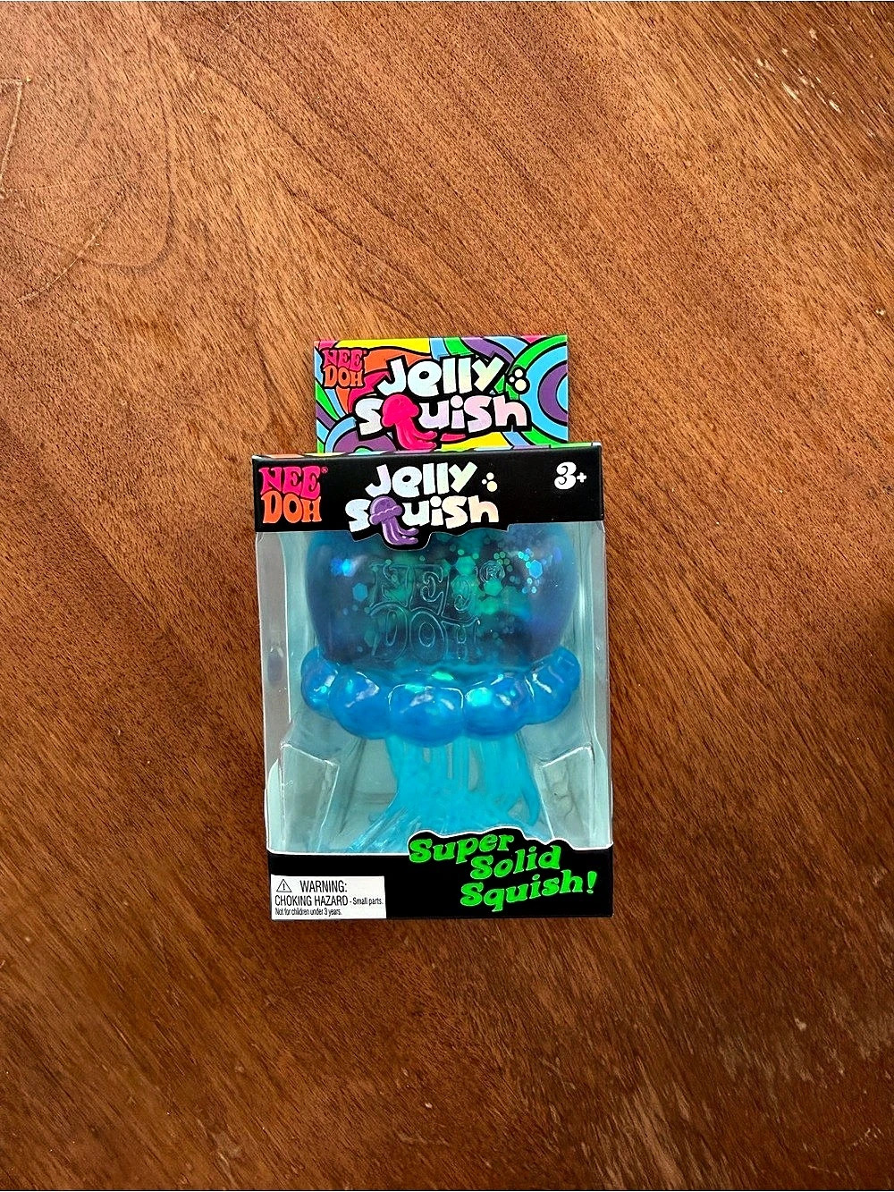 NeeDoh JellySquish Super Solid Squish Blue & Pink NWT